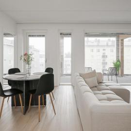 Family apartment in the heart of of the city and sauna