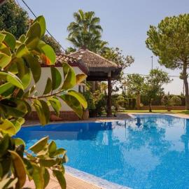 Andalusian Villa w/ Pool, Garden & Barbecue, hótel í Écija