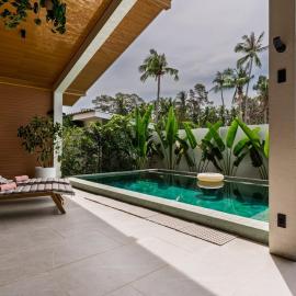 Stylish 2BR villa with Pool, Srithanu, 5min to the beach: Ban Nong Chaeng şehrinde bir otel