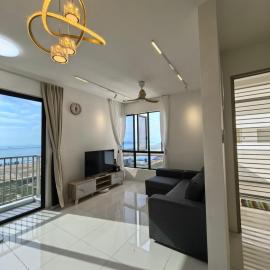 Batu Kawan Sunset Seaview Condo near Ikea & Design Village, Hotel in Batu Kawan