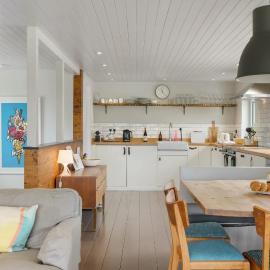 Stylish Home with Parking Minutes from Beach