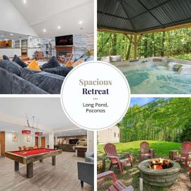 Spacious Game Room Seclusion Hot Tub and more, готель у місті Long Pond