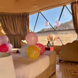 Wadi Rum Main Road Visitor Center, hotel a Disah