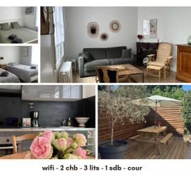 La maison de Leonie 2 chb cour wifi