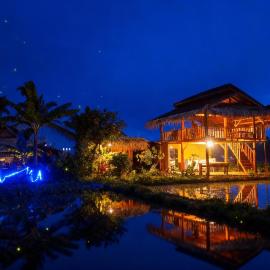 padi bungalow, hotel a Tetebatu