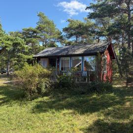Liten stuga med havsutsikt, hotel i Visby