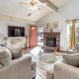 Furnished Patio! Family-Friendly Tulsa Townhome