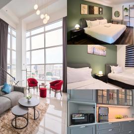 Maritime Suite with Seaview 2BR - Water Dispenser - Dryer