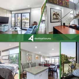 Elegant Condo in Condesa with Balcony & Pool, hotel en Cedro