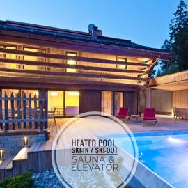INFINITY SKY LODGE by belle-stay HEATED POOL, SAUNA and LIFT