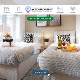 Stylish House - Close to City Centre and Luton Airport - Free Parking, Super-Fast Wifi, Garden and Smart TV with Netflix by Yoko Property