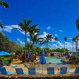 Poipu Beach Condo with AC and Pool, hotel in Koloa