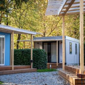 Mobile Home in der Alba Village Residenz, hotel din Alba