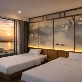 Lynn Times Private Onsen with Deluxe River View, hotel a La Phu