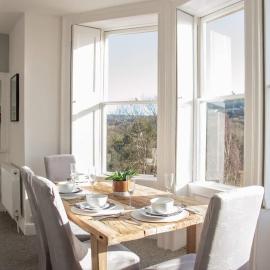 Elegant Top Floor Period Apartment with Parking
