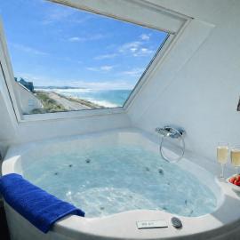 DUPLEX AVEC JACUZZI vue imprenable sur la baie de Wissant, viešbutis mieste Wissant