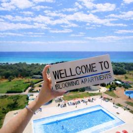 Blooming by the Sea - camere cu vedere frontală spre mare, hotel Olimpban