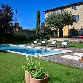 La Maison et l'Orangerie、Saint-Jean-des-Vignesのホテル