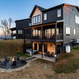 Luxe Mountain Lodge with Indoor Pool, Views, Fire Pit