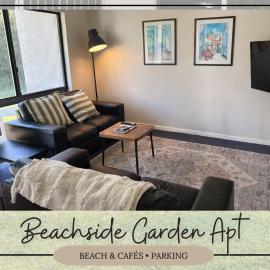 Beachside Garden Apt Beach Scarborough with Parking