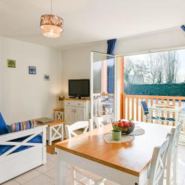 Côte Fleurie Cosy Norman apt balcony & parking