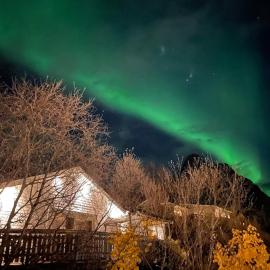 Sentrumsnær sokkelleilighet, hotelli Svolværissä