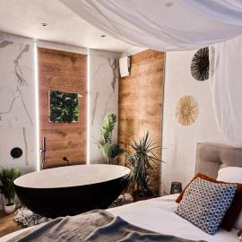 Eifelzeit Apartment Two - Wellness im Schlafzimmer
