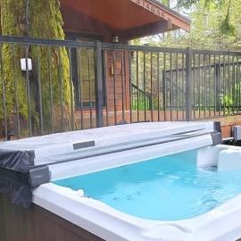 Hot tub Oasis Among Trees - Pet Friendly