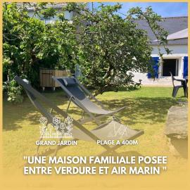 Maison cosy à 400m de la plage, hotel sa Locquirec