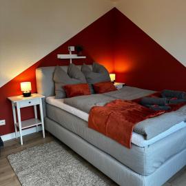 Zentral gelegenes Apartment mit Tiefgarage, Boxspringbett nahe Zoo
