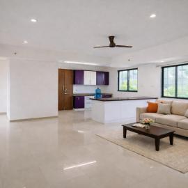 New Spacious 2BHK apartments in Tirupati Near Railway Station with fully equipped kitchen, AC bedrooms, Washing Machine, 24 hours water, caretaker service, and ample space for car parking & ideal for families and pilgrims, Hotel in Tirupati