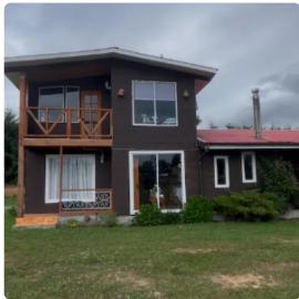 Casa Arrayán con vista al volcan