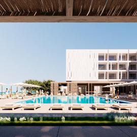 Tinos Beach Hotel, хотел в Киониа
