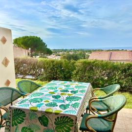 Sant Ambroggio, Appartement Vue Mer, Plage Port à Pied, Balagne, 4 Pers