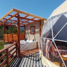 Glamping Domo, готель у місті Hualaihué