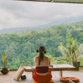 Rinjani Houseboon, hotel i Senaru
