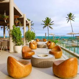 Resort beira mar