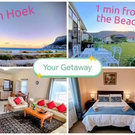 Sunshine 2 bed Beach Cottage - 1 minute walk to beach
