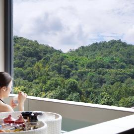 Qingcheng Mountain Worry-Free Courtyard Private Hot Spring Hotel, hotel in Taiping