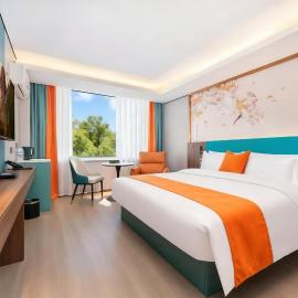 济南璞秀酒店火车站齐鲁儿童医院店Cultural Experience Hotel, hotel in Jinan