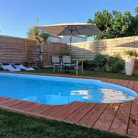 Air-conditioned villa with pool
