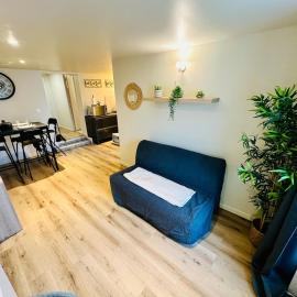 Appartement moderne et chaleureux