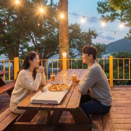 Tongyoung Blue House Spa Pension, khách sạn ở Tongyeong