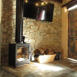 Cornwall Log Burner no cleaning fee