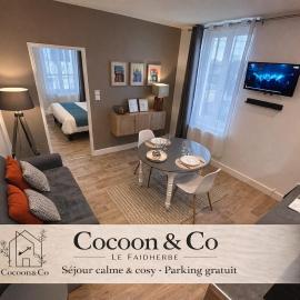 Le FAIDHERBE Style Appart'Hôtel - Parking gratuit - Calme et lumineux – hotel w mieście Nevers