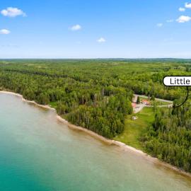 Little Lems Lake Huron Cabin w Mackinac Views – hotel w mieście Cheboygan