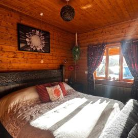APPLE Cabin - Little Log Cabin in Wales, Hotel in Newtown