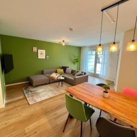 Stilvolles & helles Apartment mit Sonnen-Terrasse, viešbutis mieste Švecingenas
