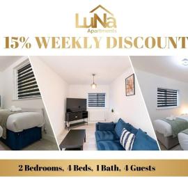 Comfortable 2BR Home 4 Beds Great for Friends & Family