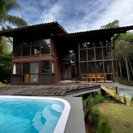 São Francisco do Sul में, होटल Villa Bela Vista: Mar e Natureza
